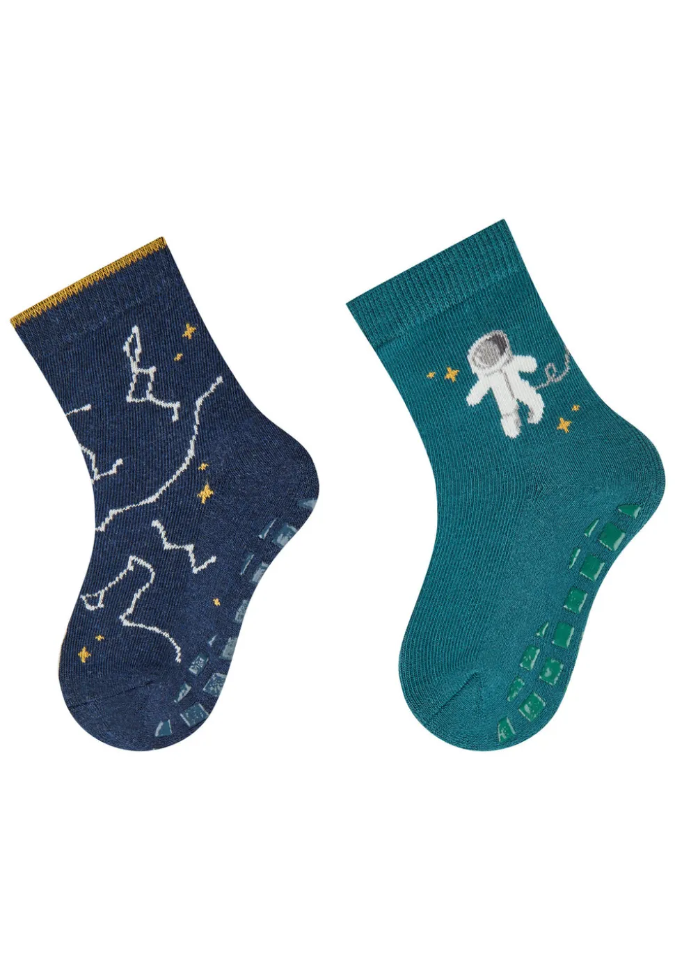 ABS Socken 2er Pack Astronaut und Sterne