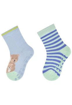 ABS Socken 2er Pack Bär Ringel
