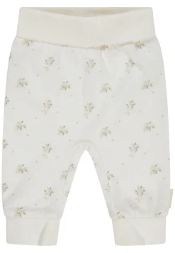 Babyhose Blumen mit Mitwachsbündchen