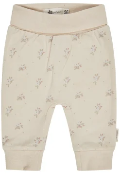 Babyhose Blumen mit Mitwachsbündchen