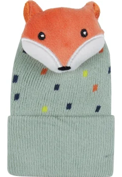 Baby-Rasselsocken Fuchs – mit Print & Innenfrottee