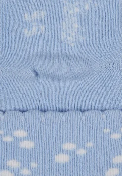Baby Rasselsocken mit Seepferdchen-Figur