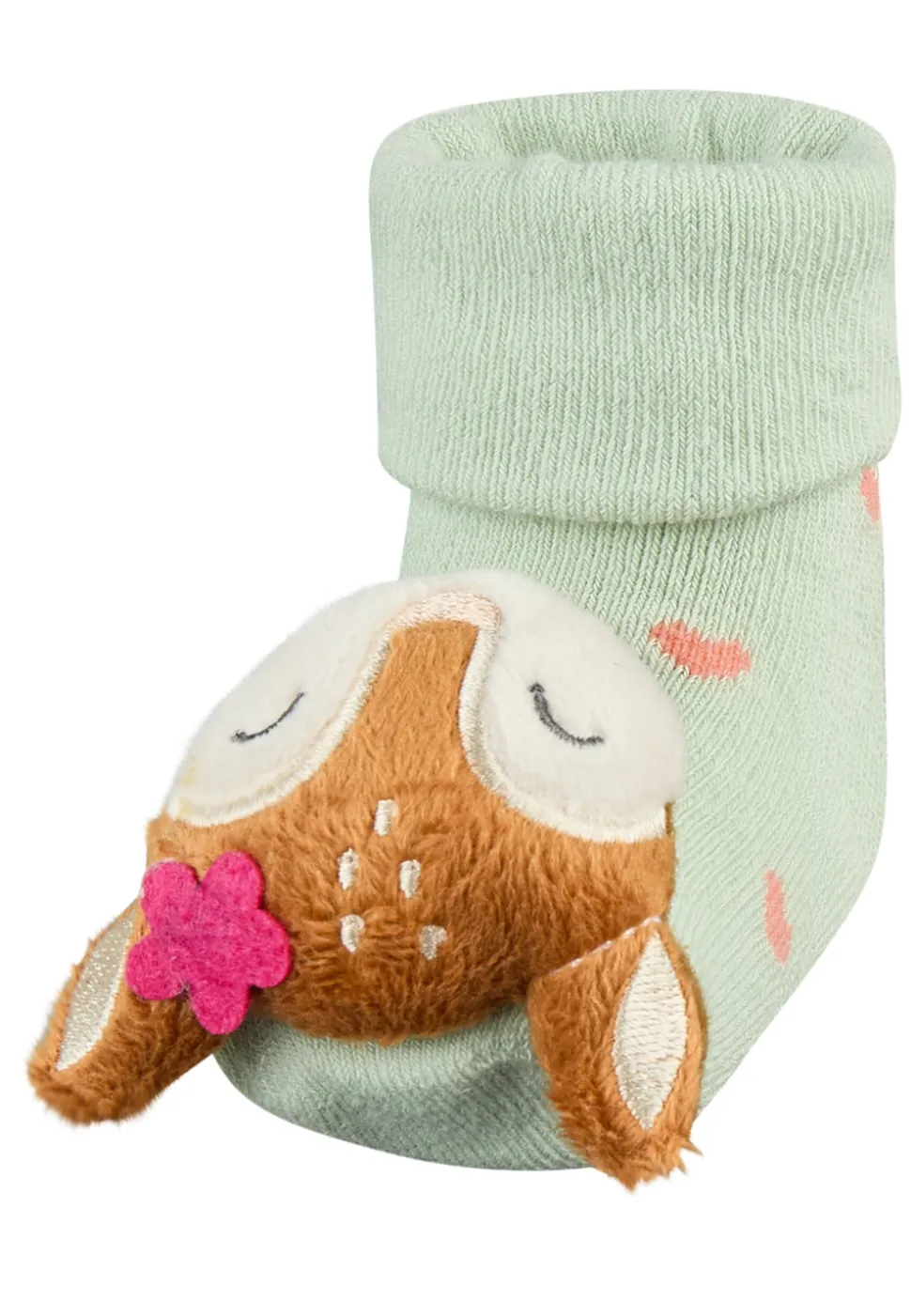 Baby Rasselsocken Reh