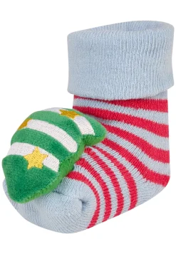Baby Rasselsocken Tannenbaum