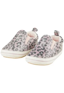Baby Schuhe mit Leodruck und Glitzer