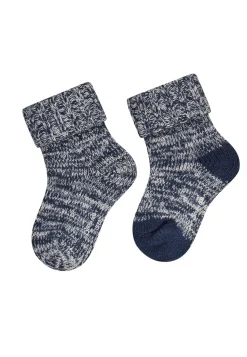 Baby Socken 2er Pack Wolle Umschlag