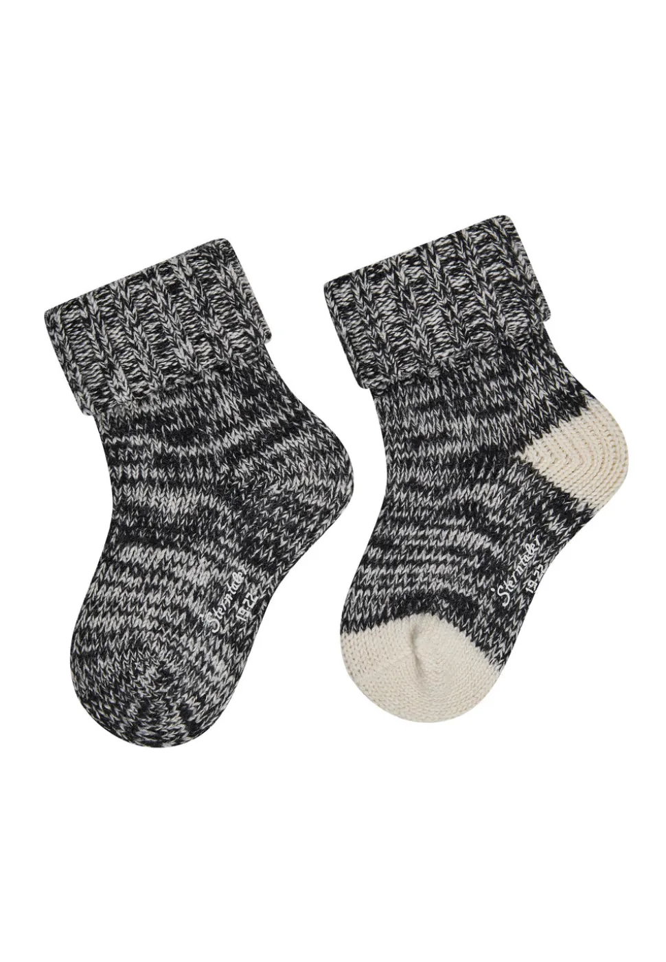 Baby Socken 2er Pack Wolle Umschlag