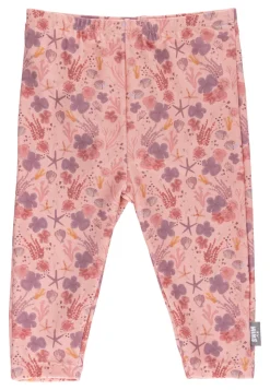 Bade-Leggings Koralle mit Windeleinsatz & UV 50+