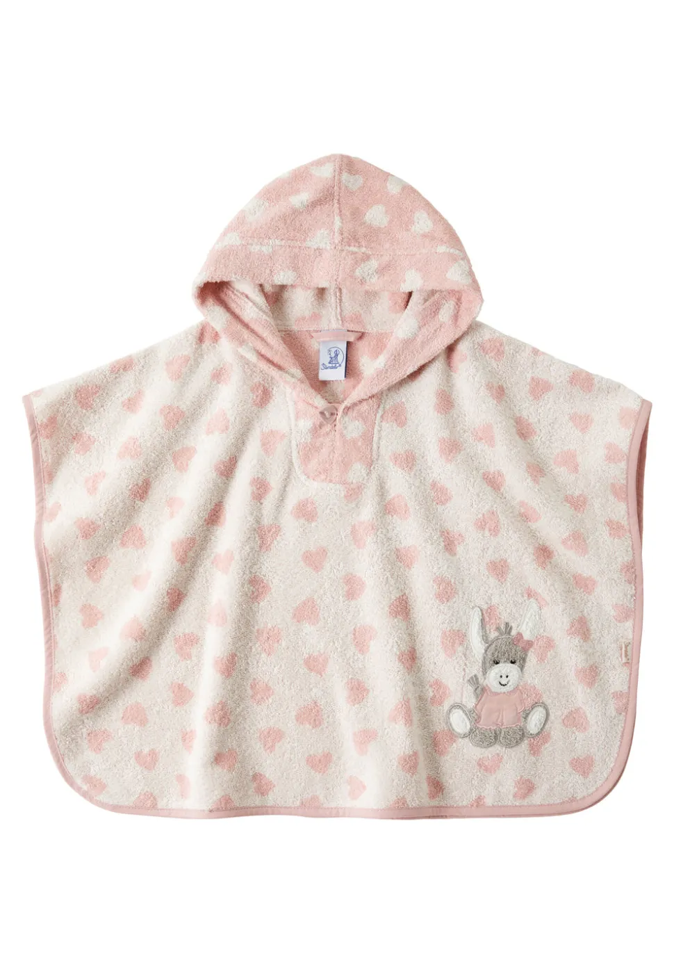 Badeponcho Esel Emmi Girl in rosa