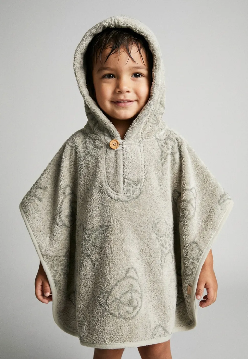 Badeponcho Löwe Leo 50x70 cm