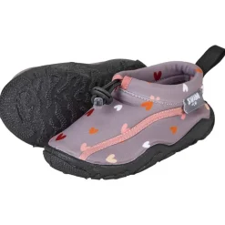 Badeschuhe Herz mit Kordelstopper