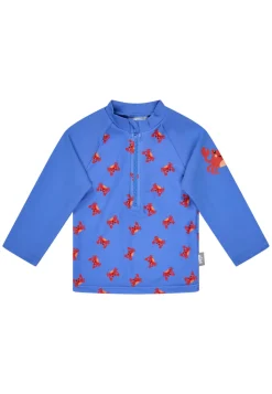 Badeshirt langarm Krabben