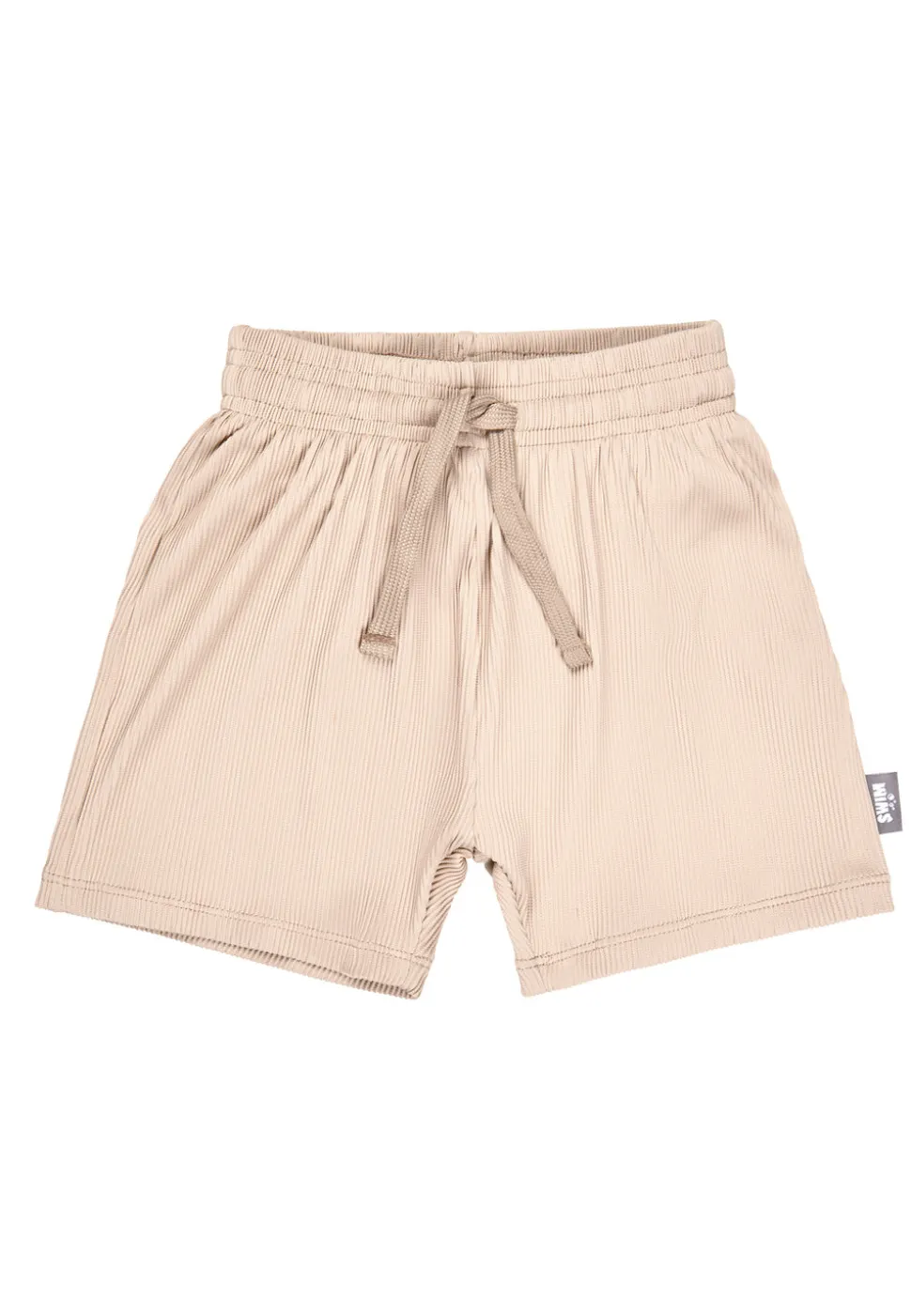 Badeshorts gerippt mit Windelfutter & UV-Schutz 50+