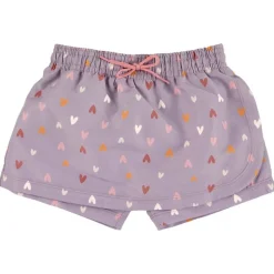Badeshorts Herz als Rock mit Windeleinsatz UV 50+