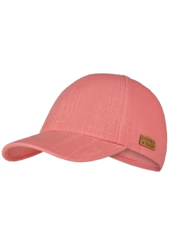 Basecap aus Baumwoll Musselin mit Klettverschluss