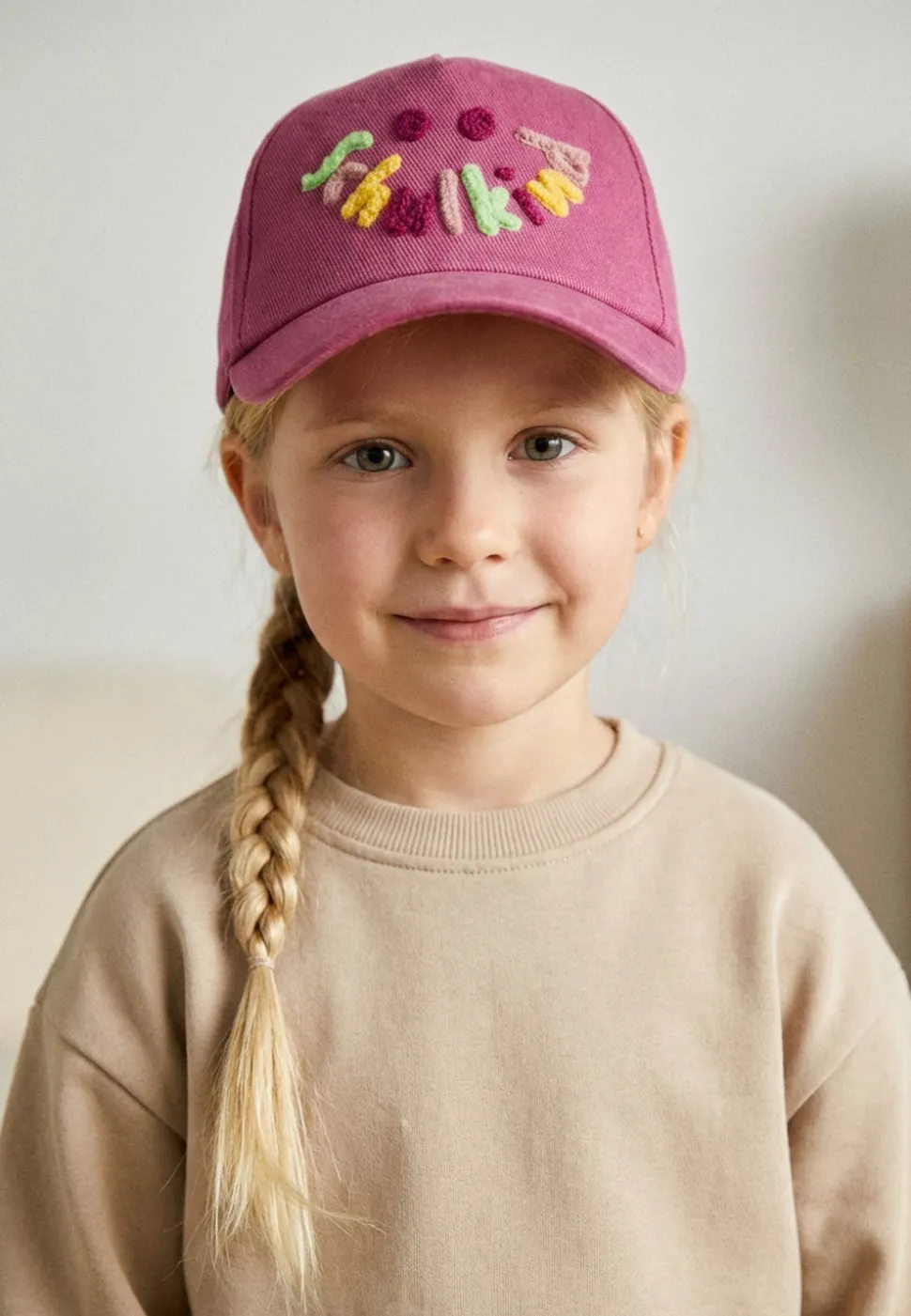 Basecap Schulkind Jeans mit Metallschließe