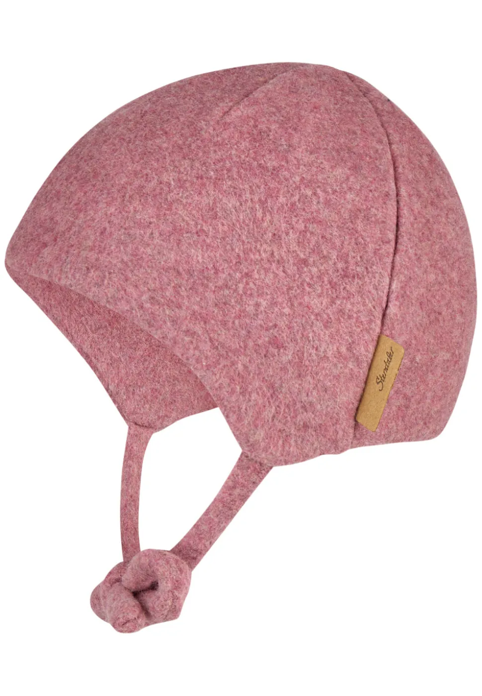 Beanie Bio-Baumwollfleece mit Ohrenklappen