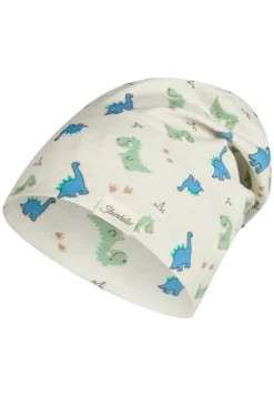 Beanie mit Dinobabys zwei Tragevarianten
