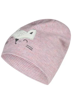 Beanie mit Katzengesicht