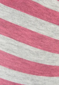 Beanie Streifen aus Sweat mit Fleece-Innenseite