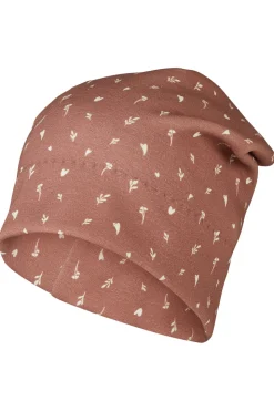 Beanie Zweige und Herzen aus Sweat