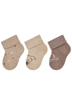 Erstlingssocken 3er-Pack Bauernhof