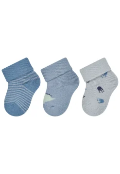 Erstlingssocken 3er-Pack Dino
