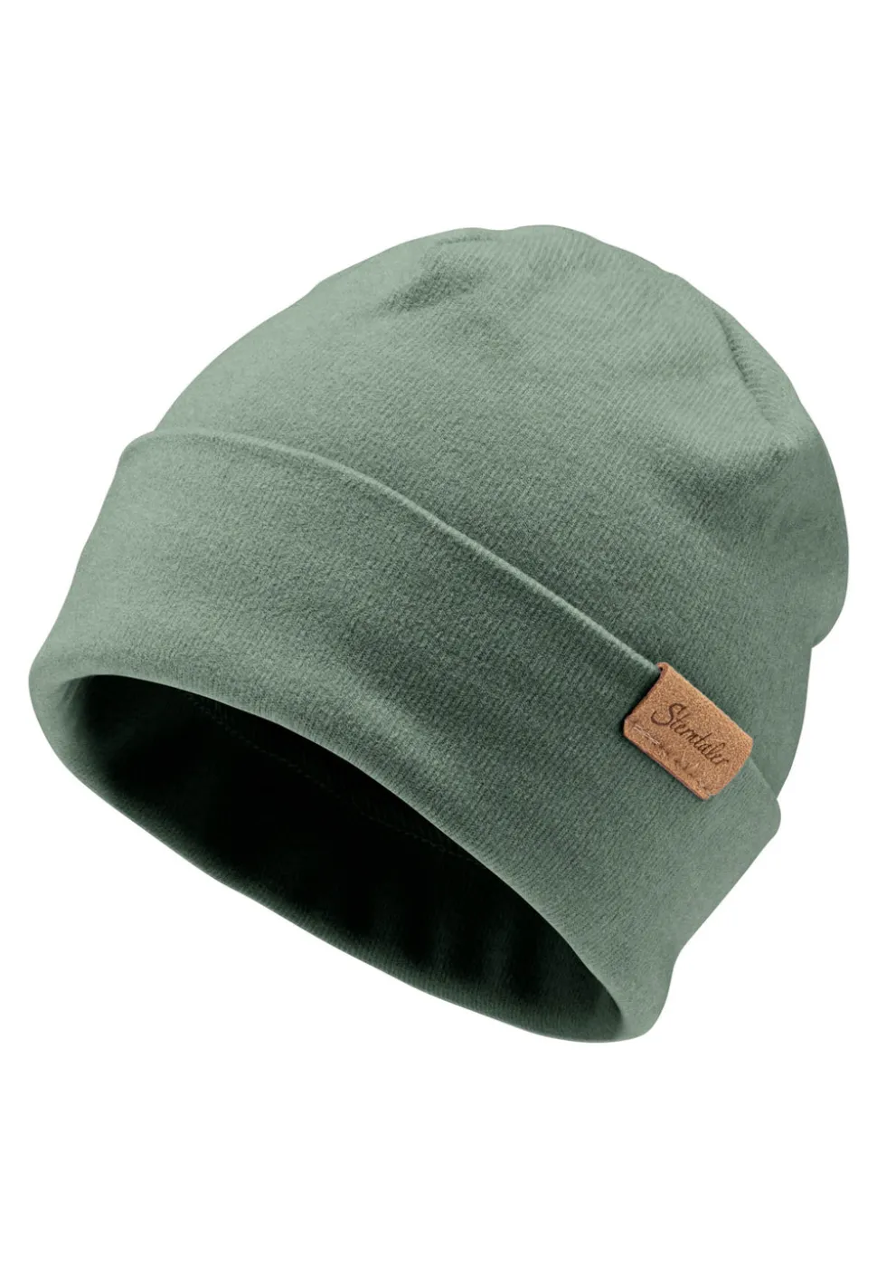 Feinstrick-Beanie mit Umschlag-Option