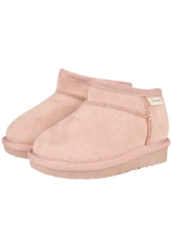 Halbschuh aus Velour mit Teddyfutter