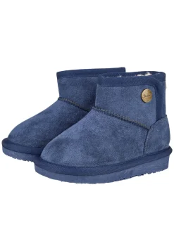 Halbschuh Velour mit Teddyfutter