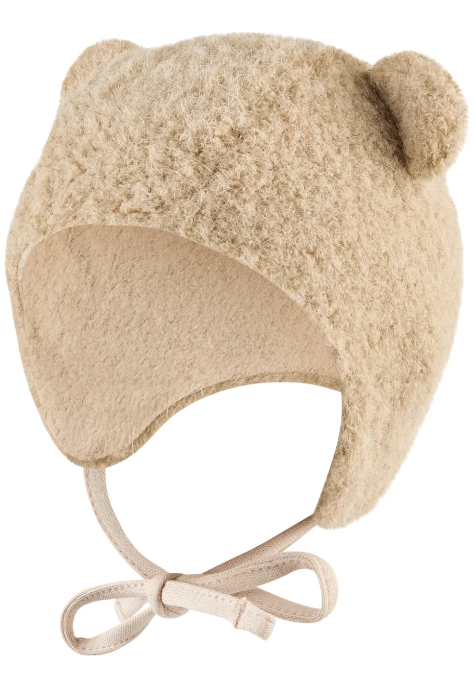 Inkamütze Filzoptik mit Ohrenklappen