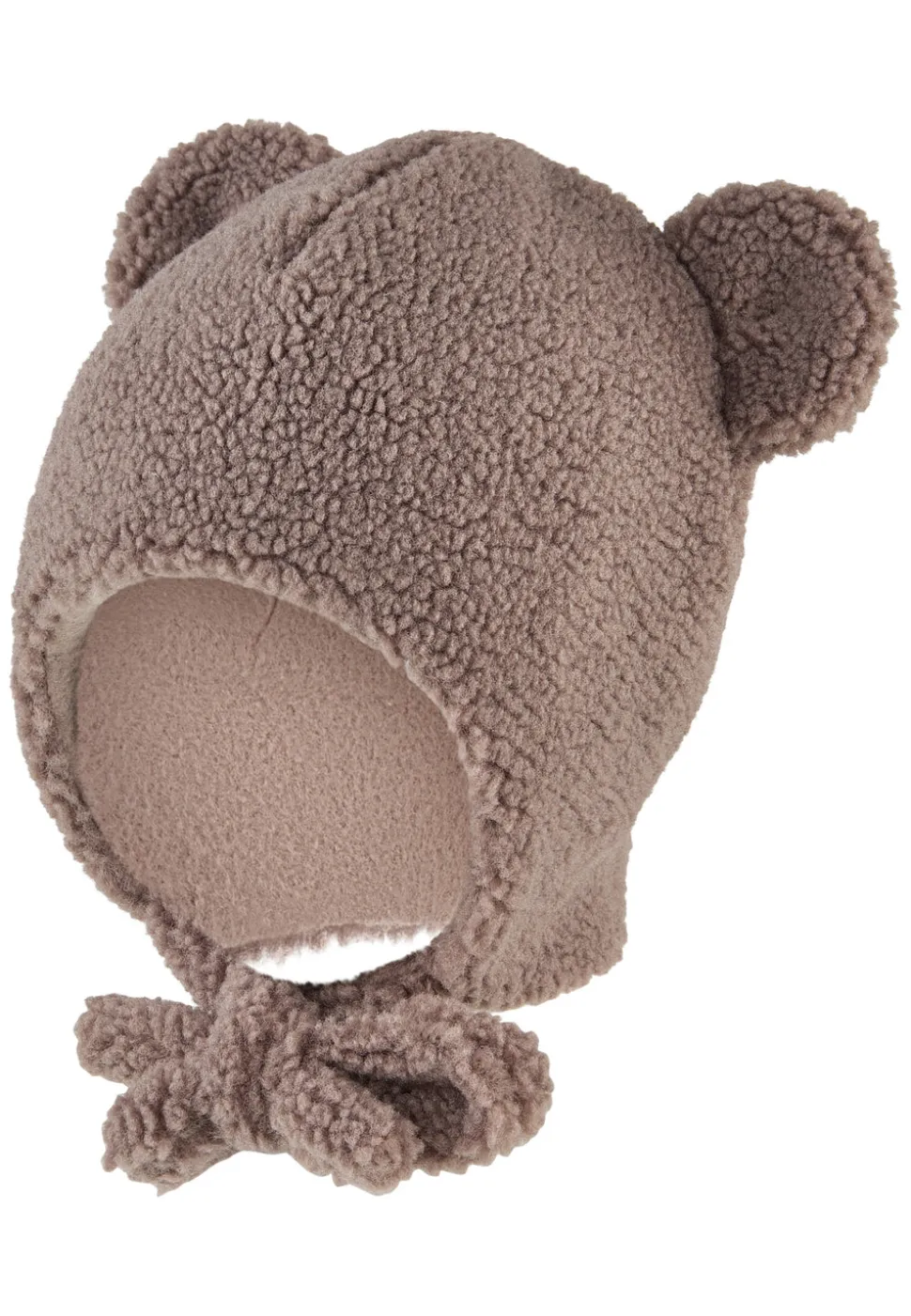 Inkamütze Teddy mit Bärenohren