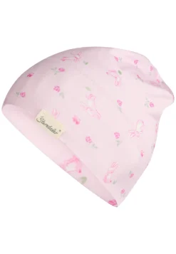 Jersey-Beanie mit Hasen