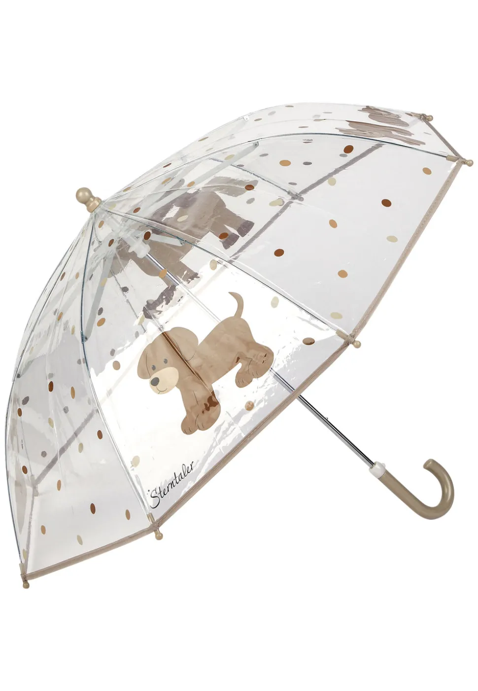 Kinderregenschirm Bauernhof transparent