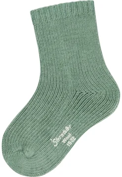 Kindersocken mit Wollanteil, uni