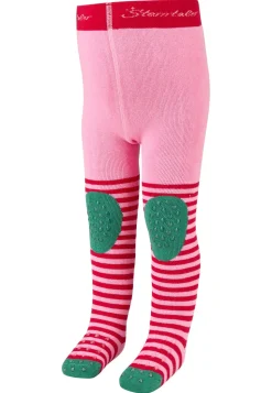Krabbelstrumpfhose Weihnachten Pink mit ABS