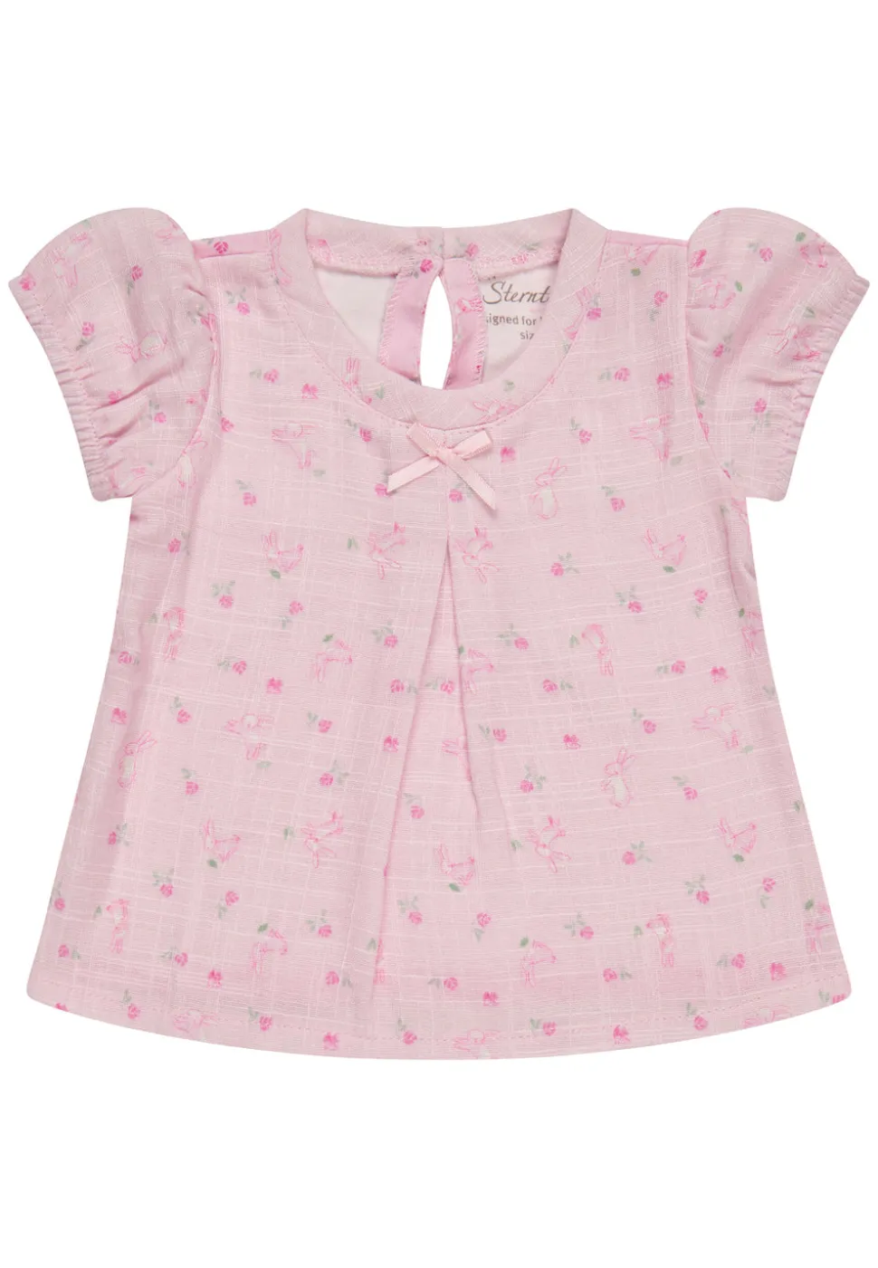 Kurzarmshirt Hase mit Puffärmeln