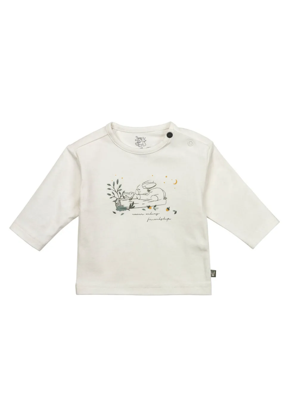 Langarmshirt – Emmi auf Baumstamm