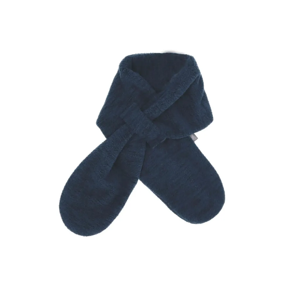 Microfleece-Schal mit Klett-Riegel zum Durchziehen
