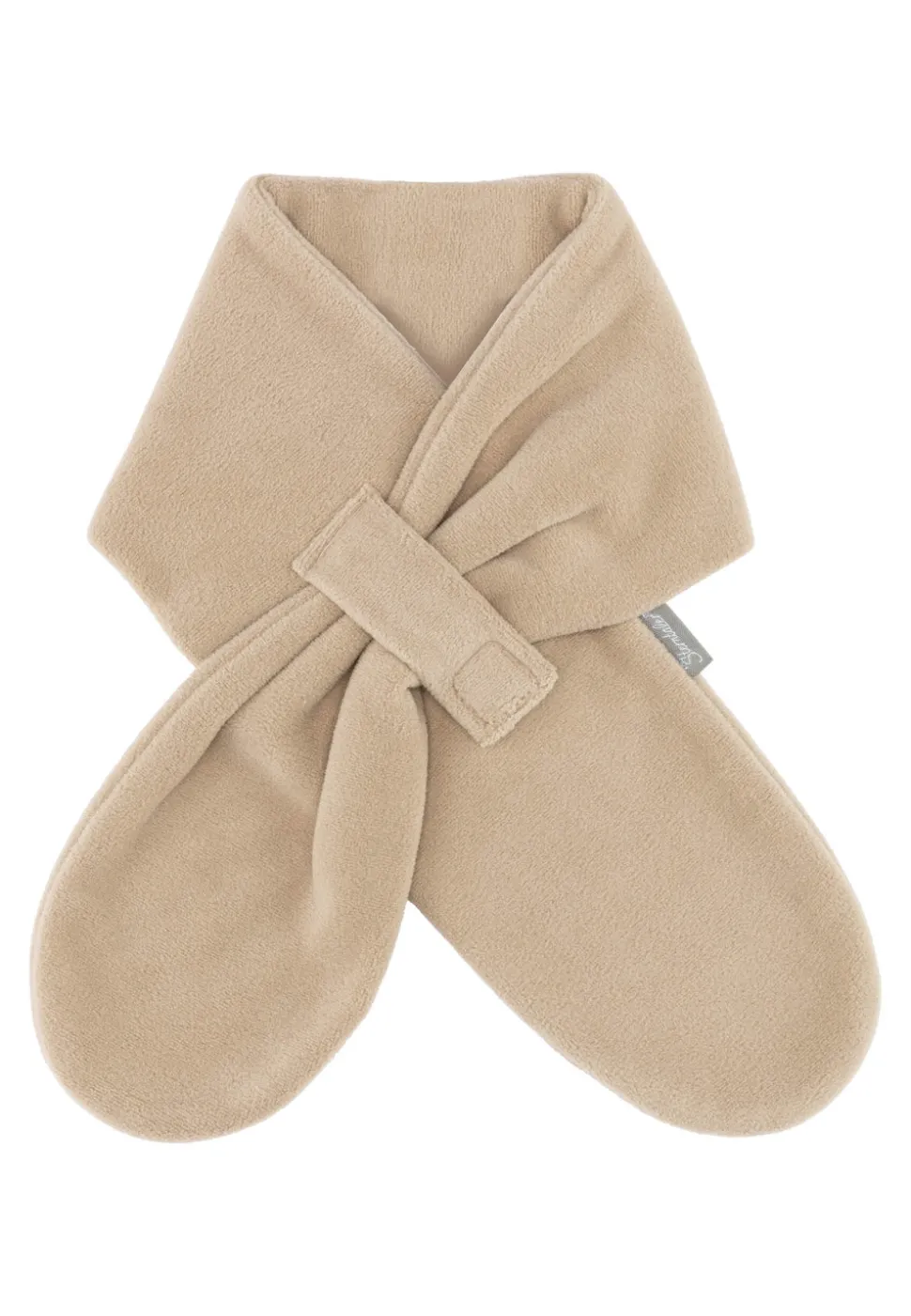 Microfleece-Schal mit Klett-Riegel zum Durchziehen