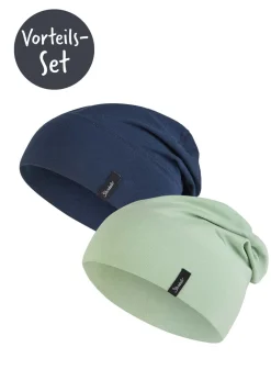 OCS Beanie Doppelpack Wendemütze 2er Set