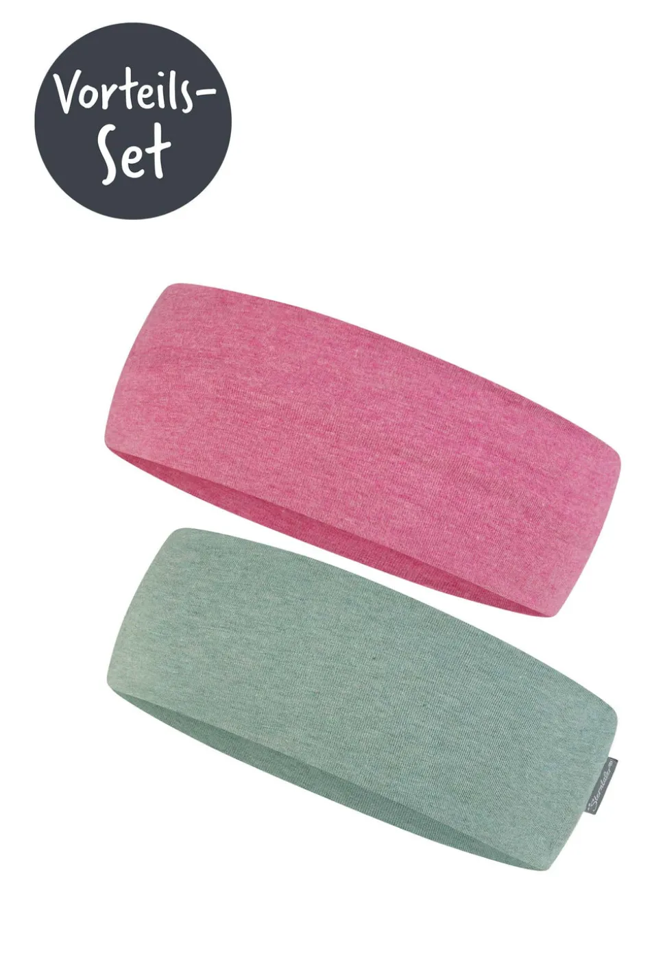 OCS Stirnband Doppelpack Melange 2er Set