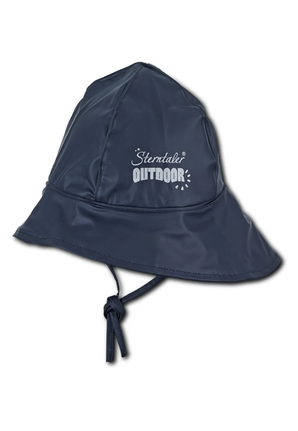 Regenhut – mit Bindeband