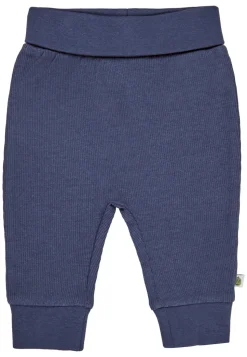 Rippjersey-Hose mit Komfortbund & Beinbündchen