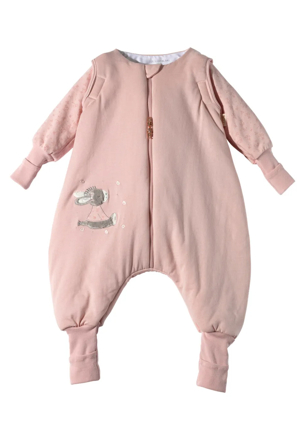 Schlafsack mit Beinen Esel Emmi Girl in rosa