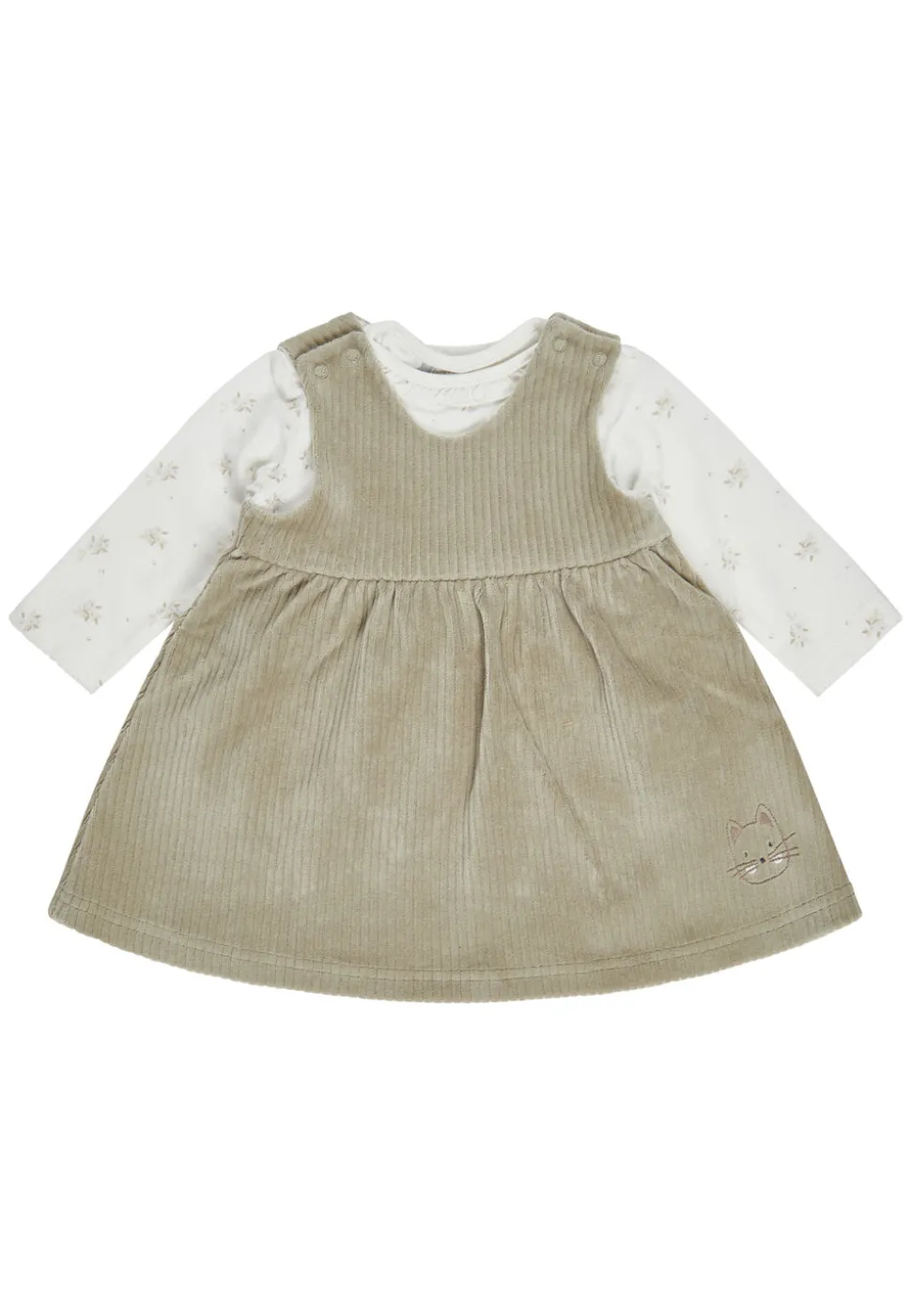 Set Kleid Lilly & Shirt geblümt