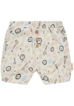 Shorts Safari Leinenoptik