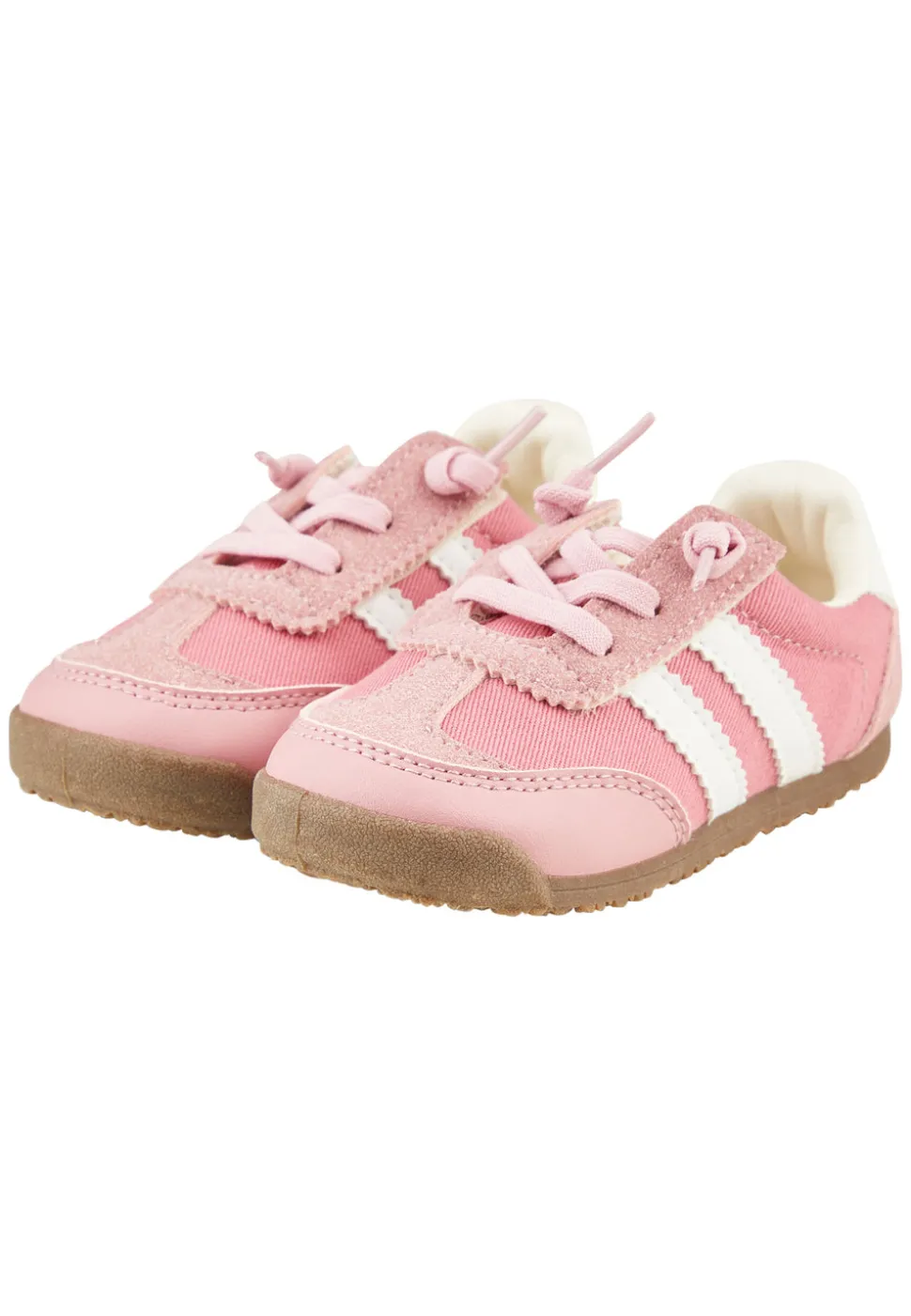 Sneaker mit Klettverschluss und Logo
