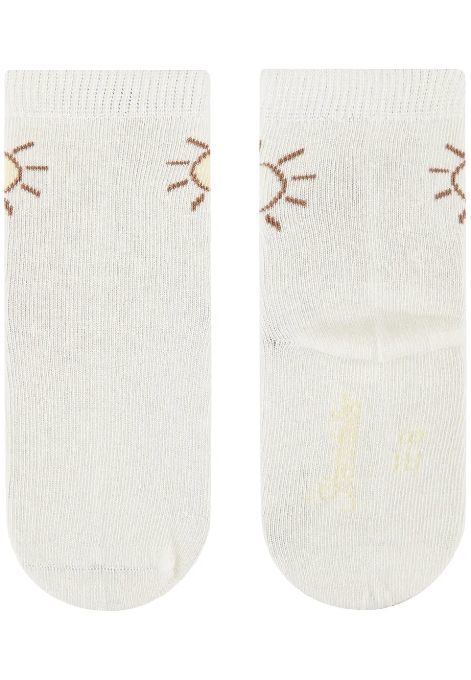 Socken 4er Pack mit Schmetterlings- und Sonnenmotiven