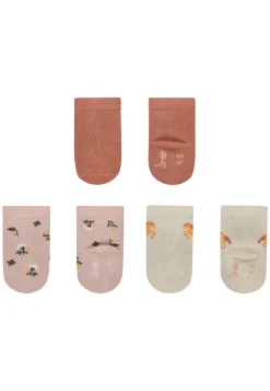 Socken 3er Pack Pferd Blumen